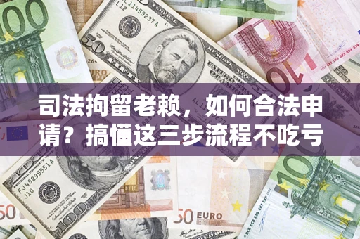 武汉司法拘留老赖，如何合法申请？搞懂这三步流程不吃亏！