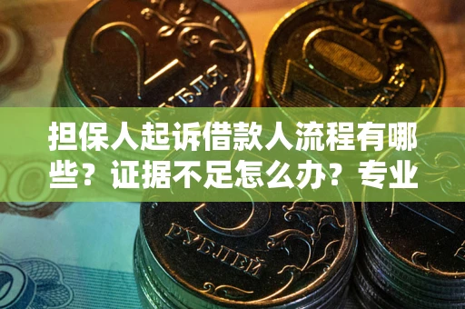 武汉担保人起诉借款人流程有哪些？证据不足怎么办？专业律师解答