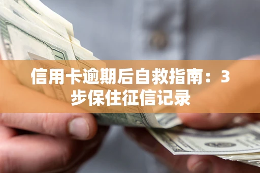 武汉信用卡逾期后自救指南：3步保住征信记录
