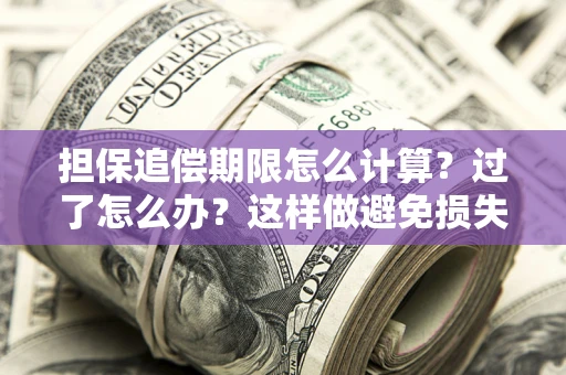 武汉担保追偿期限怎么计算？过了怎么办？这样做避免损失！